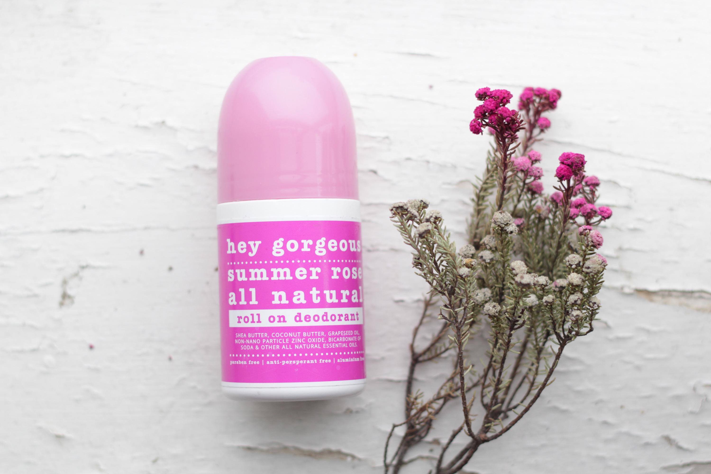 hey gorgeous natrual deo review #lovelocal