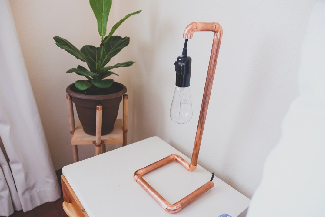 DIY Copper Pipe Light-2